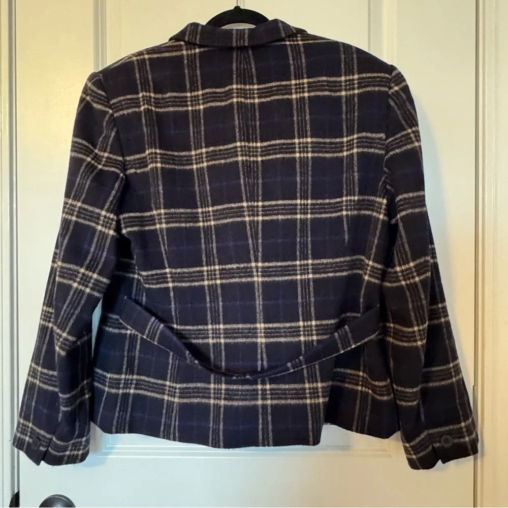 Jones New York 100% Wool Double-Breasted Size 12 Coat